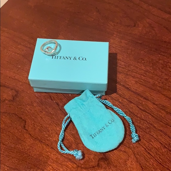 Tiffany & Co. Jewelry - Tiffany & Co. Single Loving Heart Ring